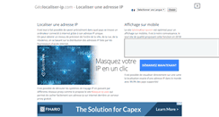 Desktop Screenshot of geolocaliser-ip.com